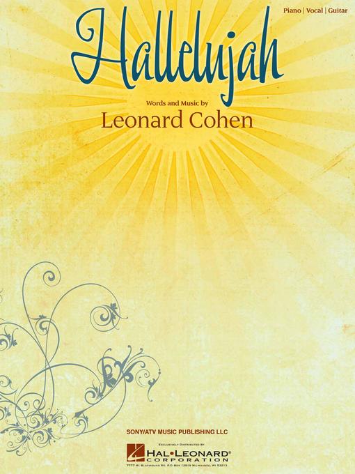 Cover image for Hallelujah (Sheet Music)